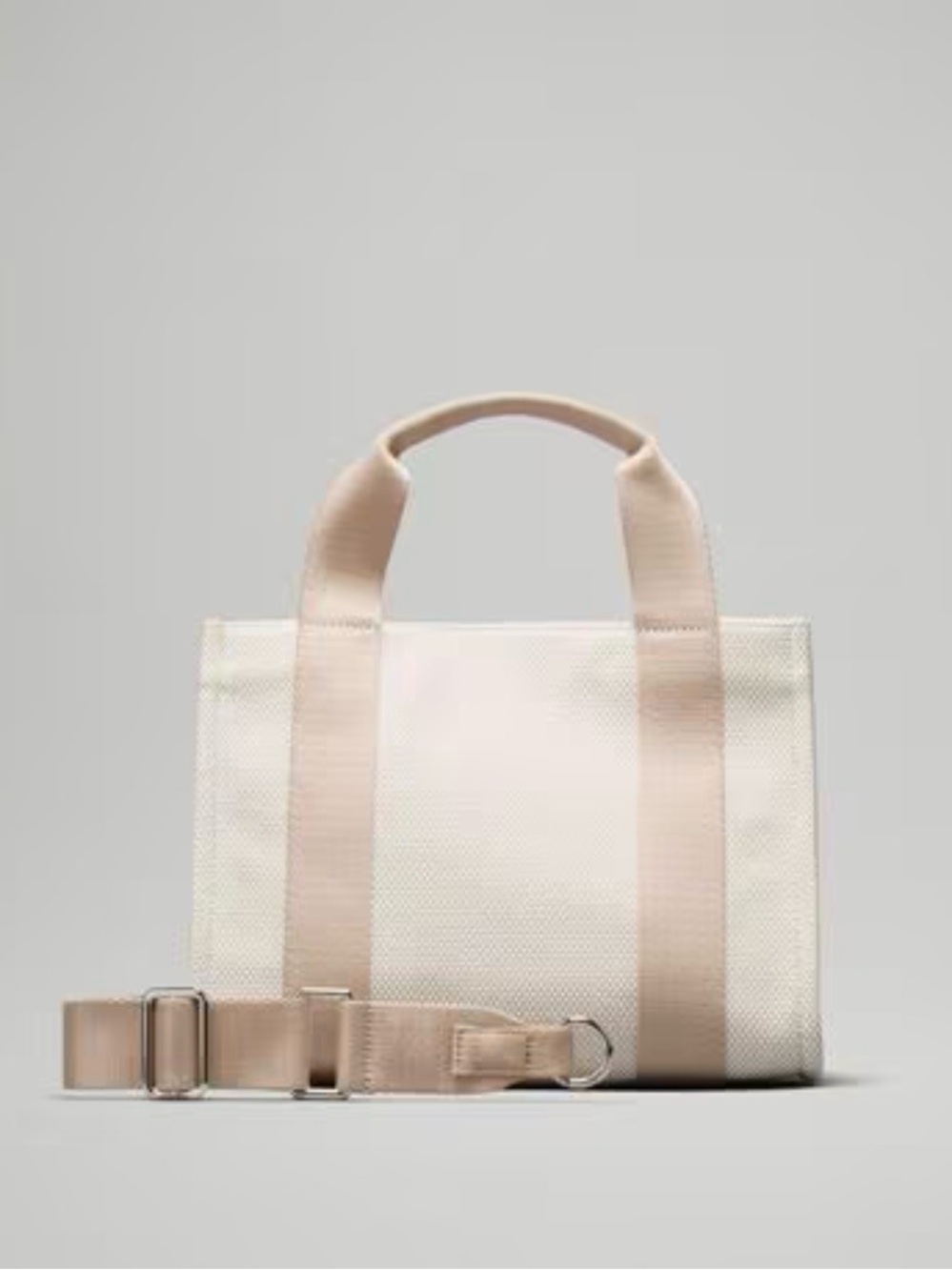 lululemon 4.5L Cream Tote with Blush Straps - Picture 2 of 5